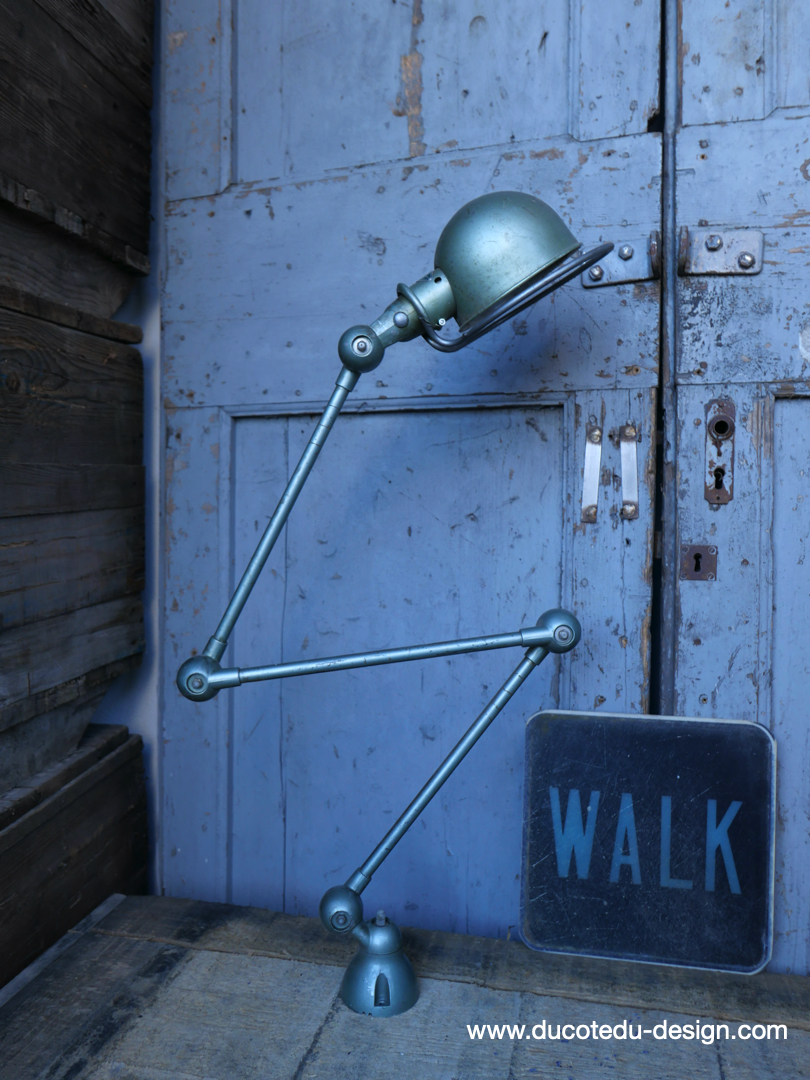 Lampe De Bureau JIELDE Style Industriel – Métal Orientable – Vintage Atelier